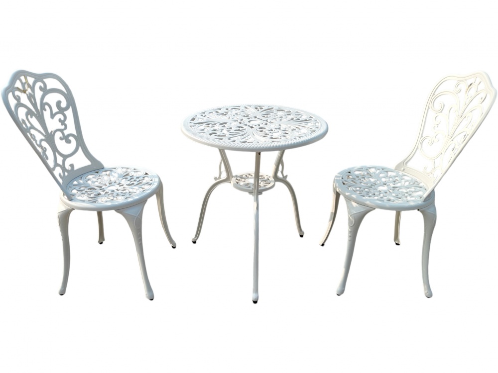 Комплект металлической мебели Bella Vita белый