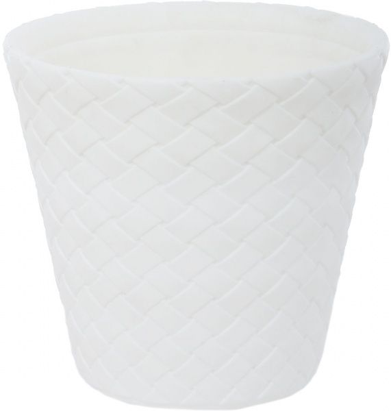 Горщик пластиковий Prosperplast Matuba круглий 12л білий (71362-449) 