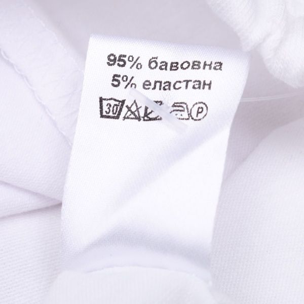 Штаны для девочек Фламинго р.80 белый C740N-9506 