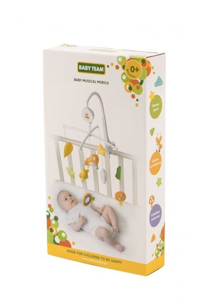Міні-мобіль для коляски Baby Team музичний 8561