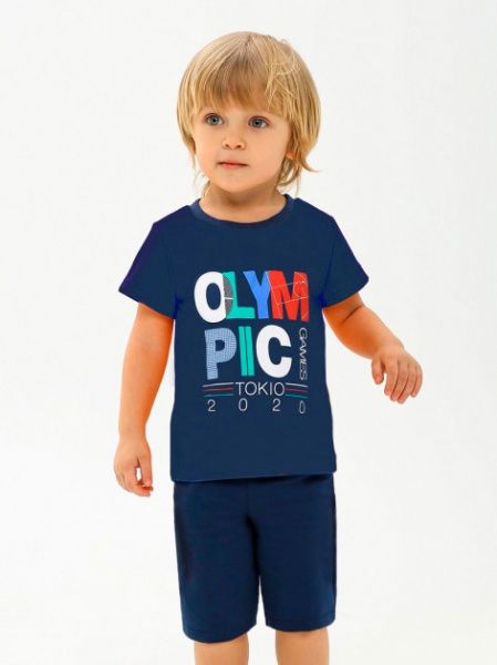 Шорти дитячі Smil 112214 р.122 сіро-синій 