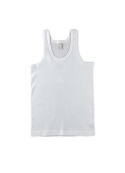 Майка детская для мальчиковдетские DONI 7751A р.86-92 белый 