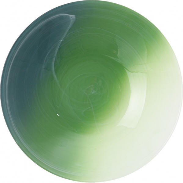 Блюдо ATLAS 30,5X6,3 зелений з білим Arda Cam 