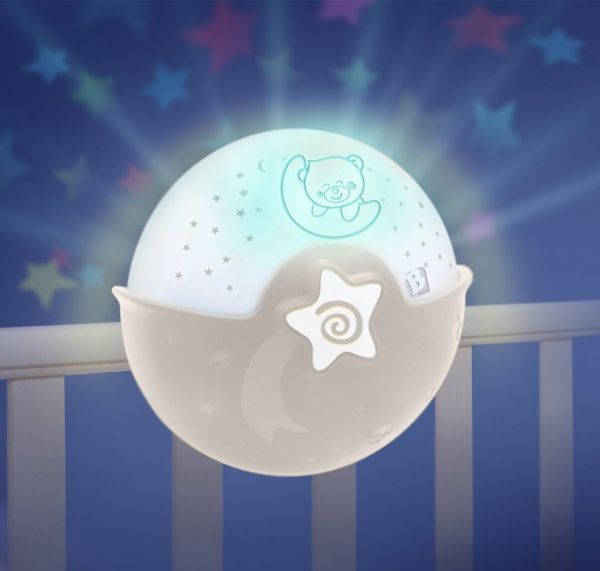 Светильник Infantino Спокойные сны серый 004909I