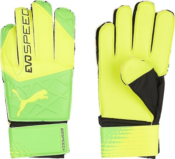 Вратарские перчатки Puma evoSPEED 5.5 р. 8 желтый 4128105