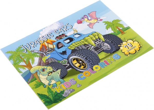 Розмальовка Art studio of happiness 21х27,9 см А4 в асортименті