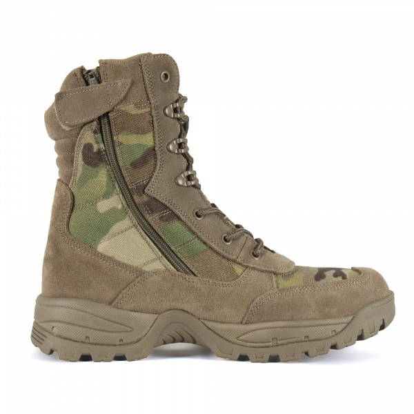 Ботинки тактические Sturm Mil-Tec TACTICAL BOOT M.YKK® ZIPPER р.44 12822141 multicam