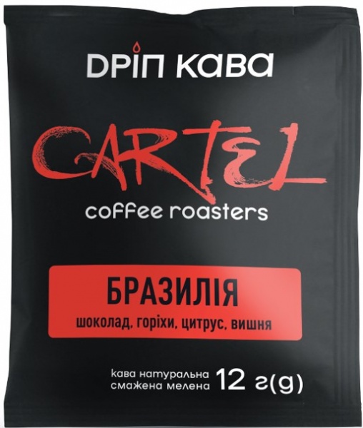 Дріп-кава CARTEL Бразилія 84 г