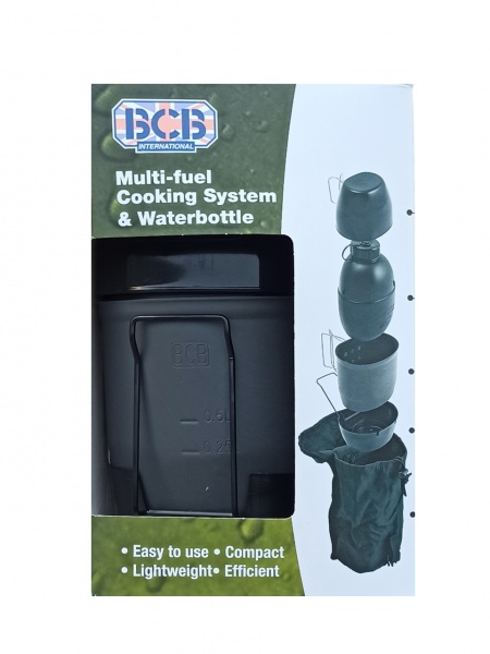 Набір туристичного посуду 0,95 л Похідний, мультипаливний (5 предметів)