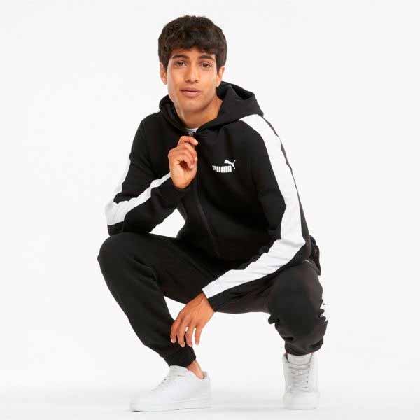 Спортивний костюм Puma Hooded Sweat Suit 84584701 р. S чорний