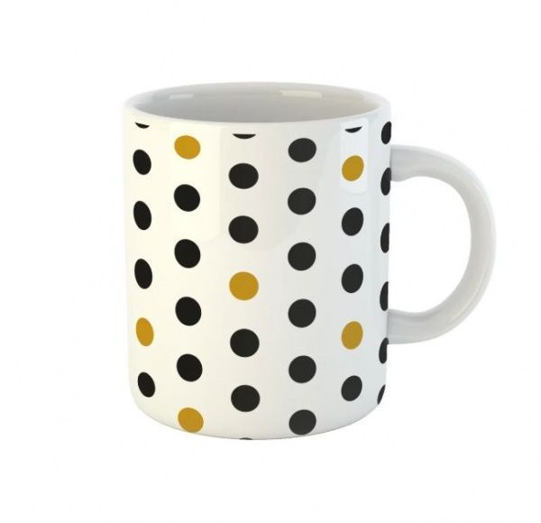 Чашка Black&Gold «Анна» Be Happy