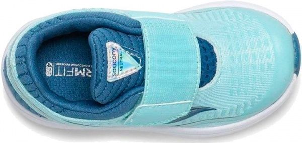 Кроссовки Saucony KINVARA 11 JR SL162527 р.US 8 бирюзово-синий