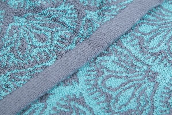 Полотенце кухонное Ракушка 34x36 см Luna ментол 