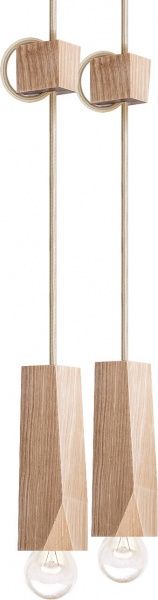 Світильник підвісний ADLUX Easy EP-2-А-I 2x10 Вт E14 ясен 
