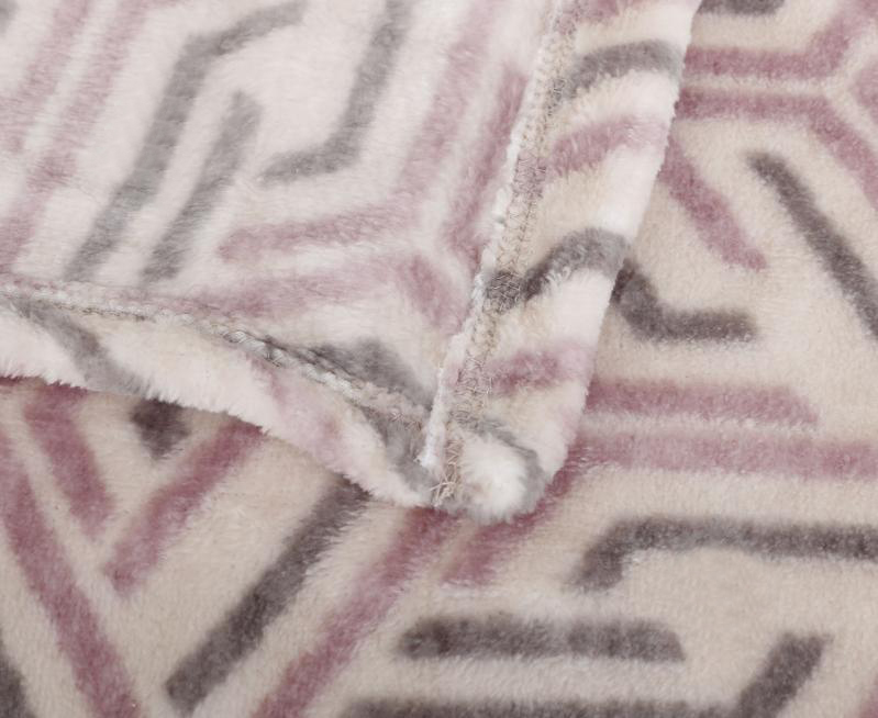 Плед Frannel Metrix 160x200 см голубой La Nuit 