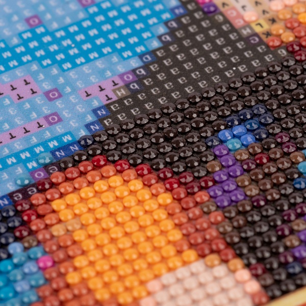 Картина стразами Красочная сова 30x40 см 954063 Santi 