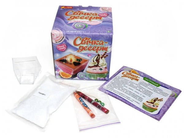 Набір для творчості Ранок Свічка-десерт Тірамісу 450497