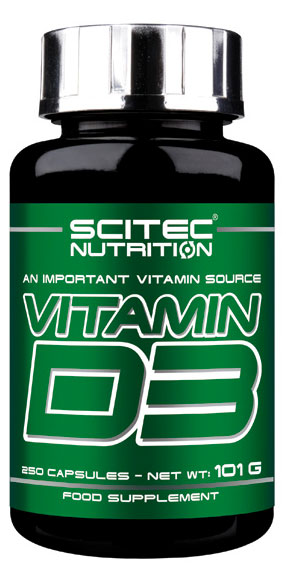Витамин D3 Scitec Nutrition Vitamin-D3 250 шт./уп. 