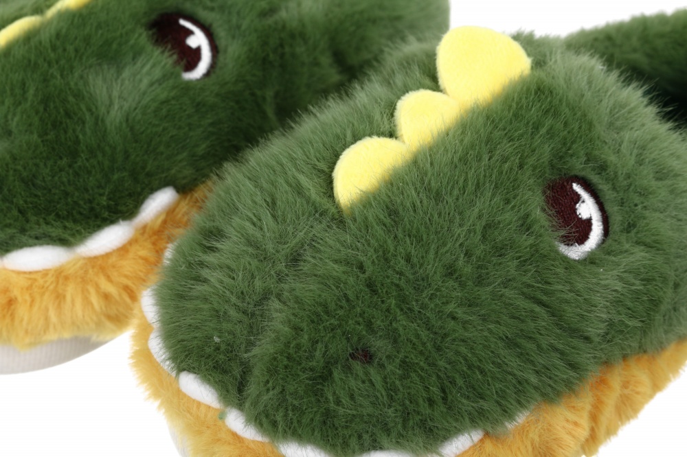 Тапочки для мальчиков HW с аркой Дракон р.26-27 зеленый NULL