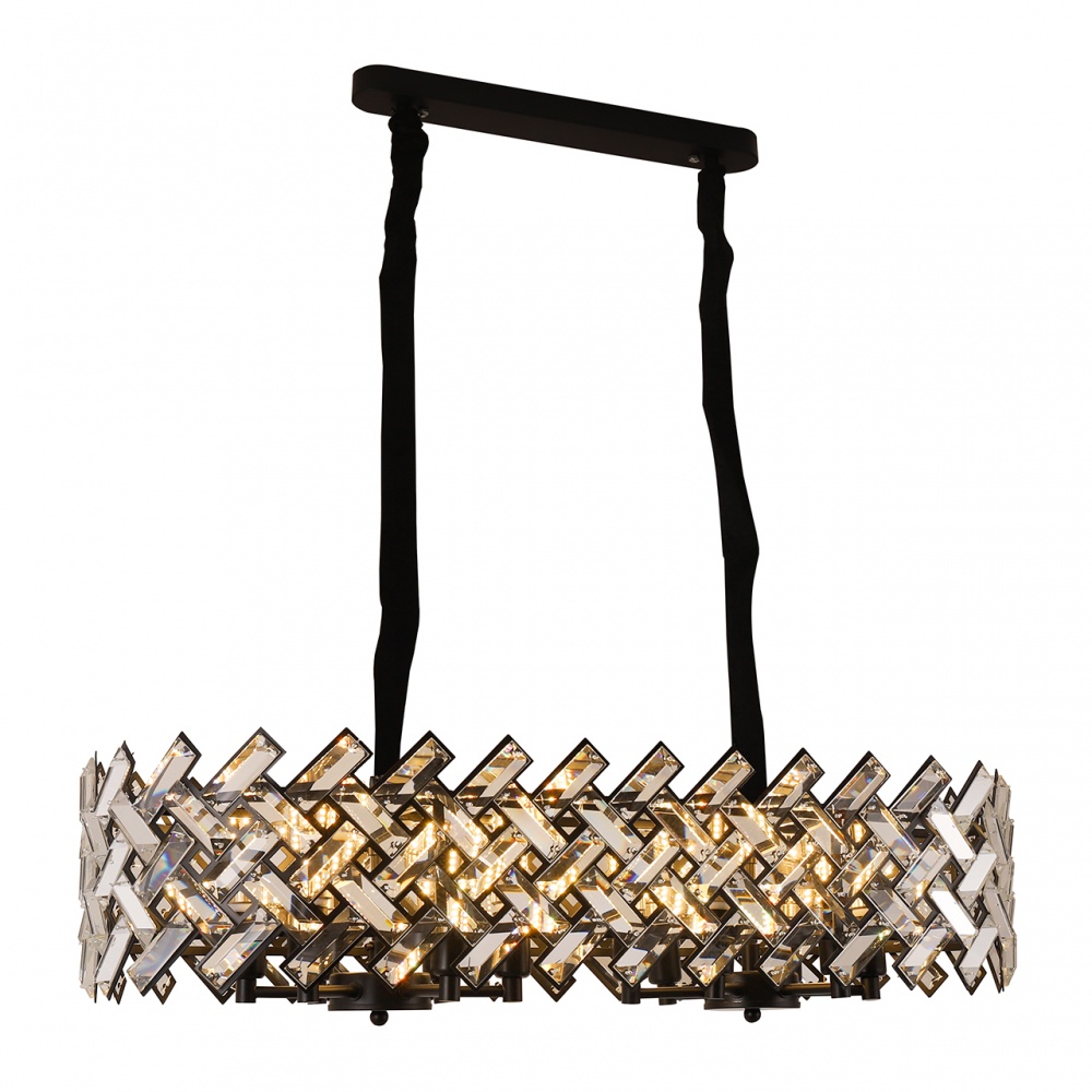 Люстра подвесная NEW ARTIER Cris-Art Verta BK 12xE14 черный