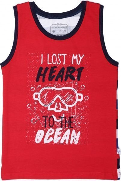 Майка Фламинго р.116 красный 908-421 