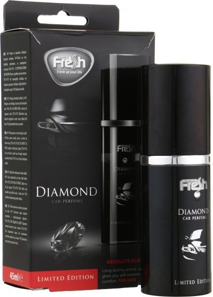 Ароматизатор спрей Fresh Diamond Absolute Black 94632