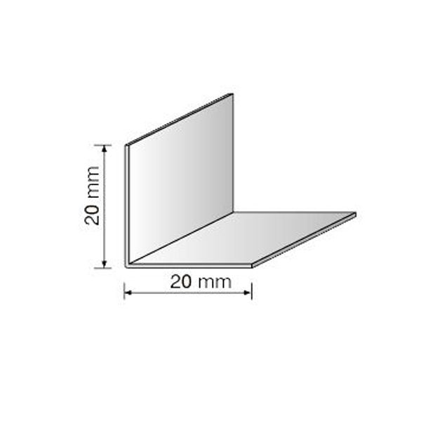Куточок декоративний ПВХ манго 20x20x2750 мм