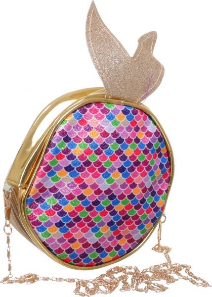 Сумочка для девочек Чешуя X15479 в ассортименте 15х55х4 см