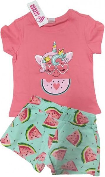 Комплект Роза для дівчинки 201113 р.116 кораловий 