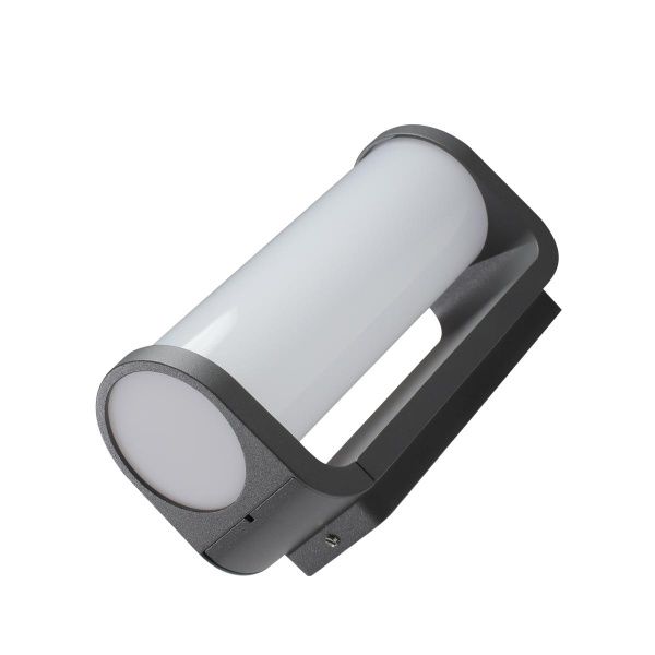 Світильник вуличний настінний Lutec LED 10 Вт IP44 сірий ADALYN 5193602118 