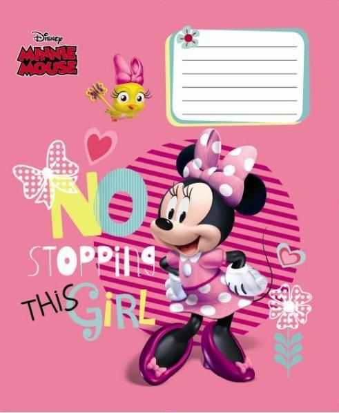Тетрадь школьная Mickey Mouse 18 листов в клетку Мицар+
