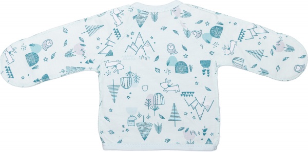 Комплект дитячого одягу Фламінго ясельний блакитний р.56 695-007 