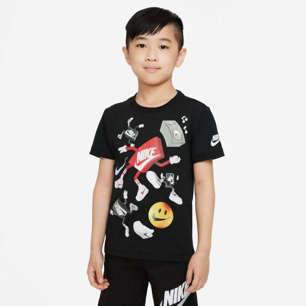 Футболка Nike OVERSIZED BOXY 86J150-023 р.L чорний