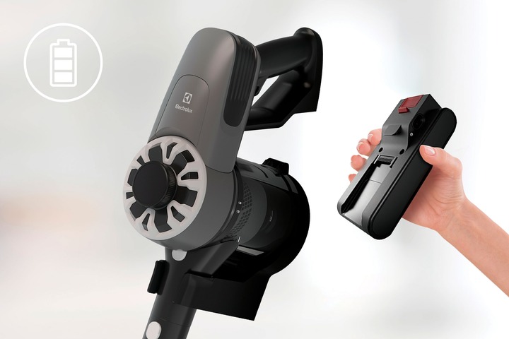 Пылесос аккумуляторный Electrolux EP31CB21GP grey