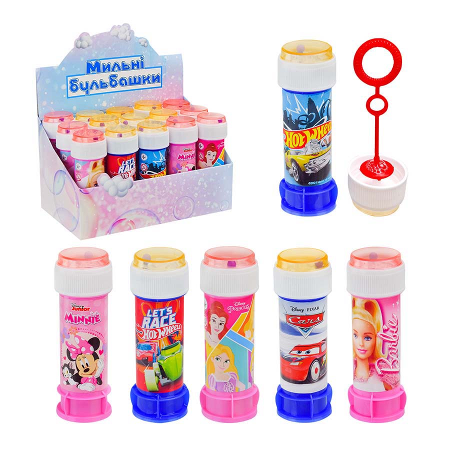 Мильні бульбашки Disney 60 мл КС1614