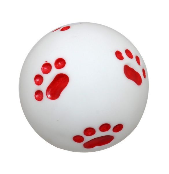 Іграшка ZooMax вінілова мяч з лапками 10 см EV035