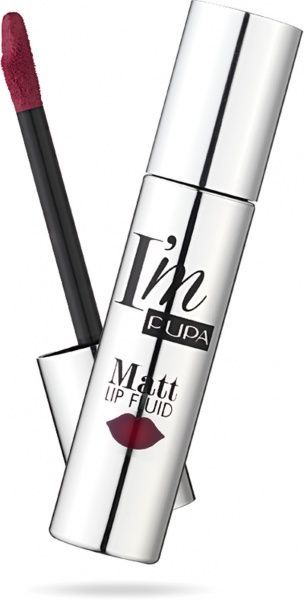 Помада губна Pupa I'm Matt Lip Fluid №53 Dark Red 4 мл