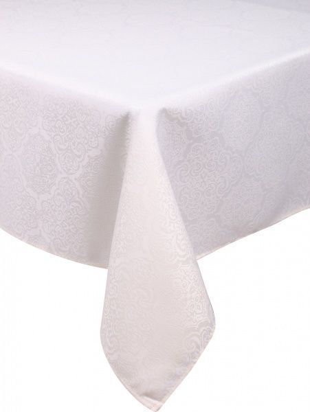 Скатерть Jacquard 140x180 см бежевый Home Beyond 