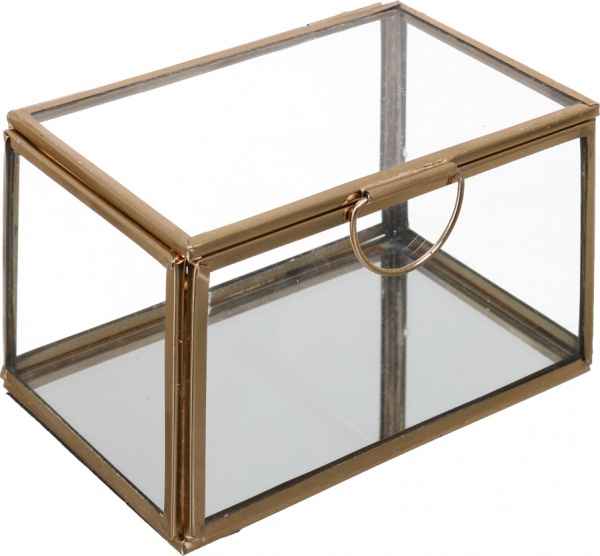 Сундук Royal Glass для хранения драгоценностей 130х85х80 мм 