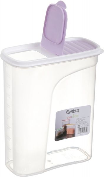 Контейнер с крышкой Sand 2,5 л фиолетовый G-288 Flamberg Smart Kitchen
