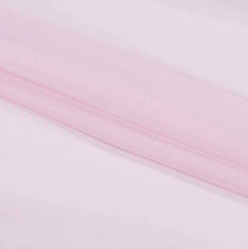 Тканина тюлева ТК-Домашній текстиль ТОВ Вуаль однотонна, ніжно-рожевий 300 см 