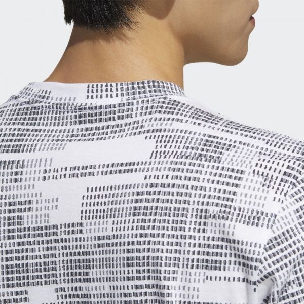 Футболка Adidas M ESS AOP TEE FM3433 S білий