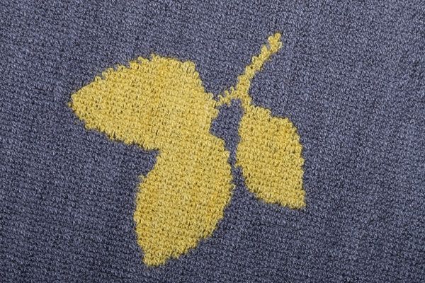 Рушник Листя 34x36 см Luna жовтий 