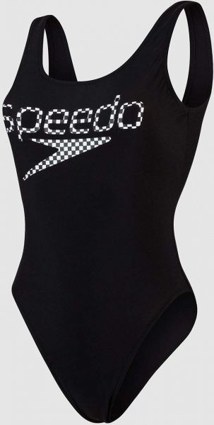 Купальник Speedo DEEP_U-BK_HI_LEG_1PC_PT_AF 8-12369F379 р.36 черно-белый