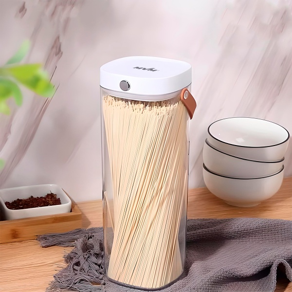 Ємність для зберігання KP-07 XL T/WHITE