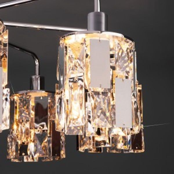 Люстра потолочная Strotskis Scoppio 8x60 Вт E14 хром 10101/8 