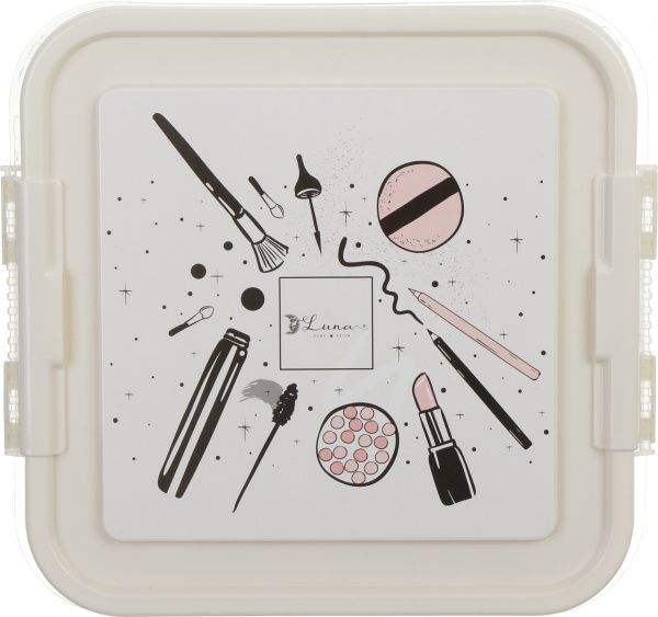 Органайзер Fashion для косметики 25*26*11 см білий