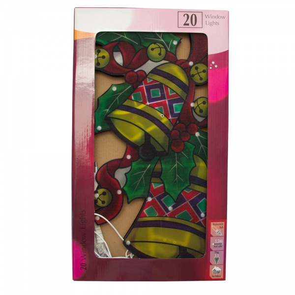 Декорация новогодняя Девилон Колокольчики 43х25 см 640126 