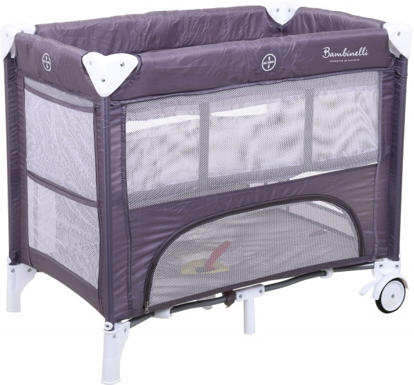 Манеж-кровать Bambinelli 86x51x73 см T-708A grey №18