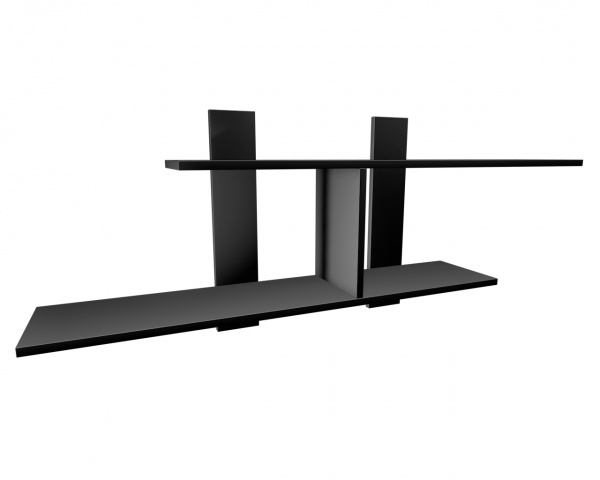 Полиця DC ДС-3 1150x500x200 мм графіт 